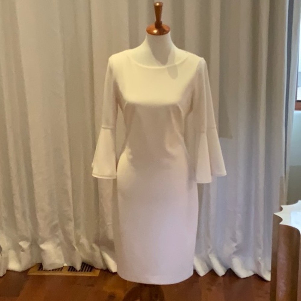 white dress, size 10